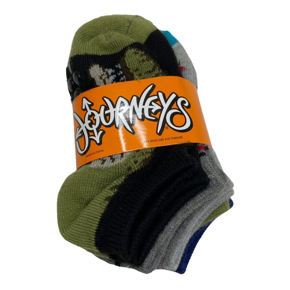 NWT Journeys Graphic Print 5-Pack Socks